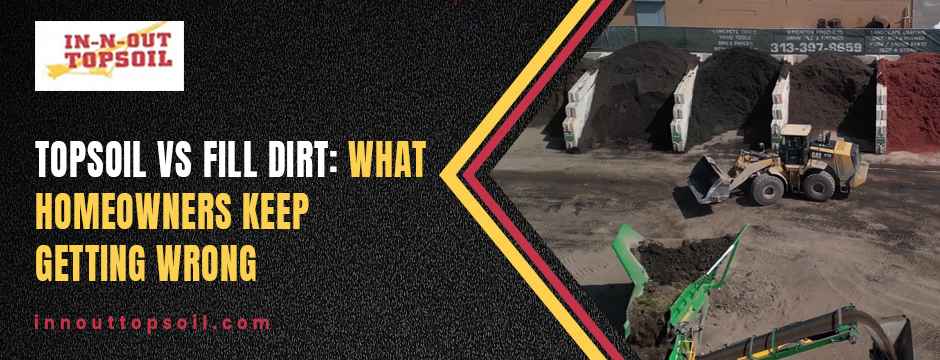 Topsoil vs Fill Dirt Guide | In N Out Topsoil